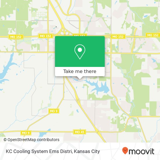 KC Cooling System Ems Distri map