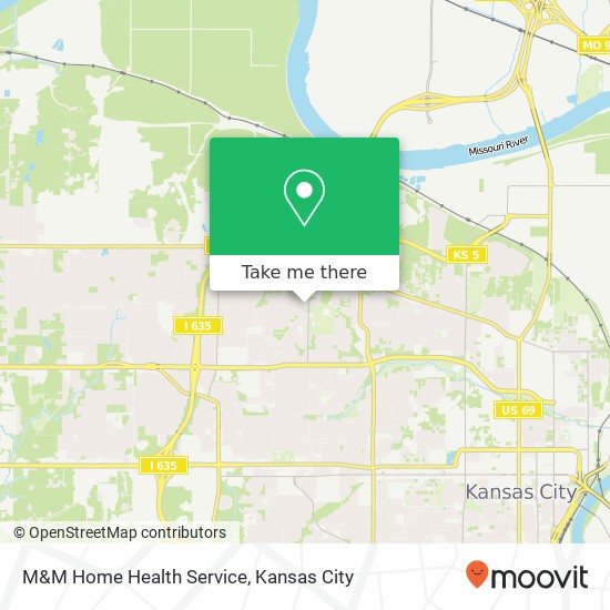 Mapa de M&M Home Health Service