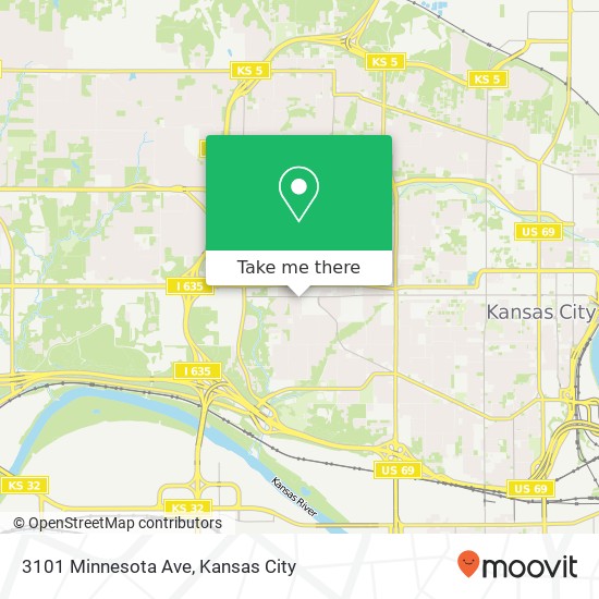 Mapa de 3101 Minnesota Ave