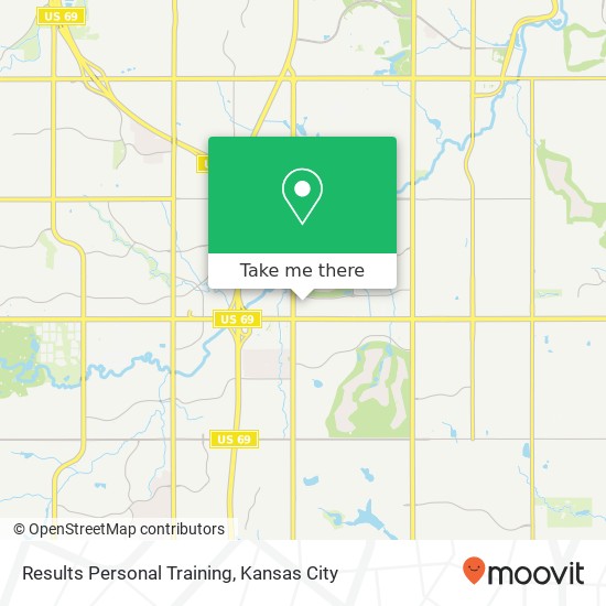 Mapa de Results Personal Training