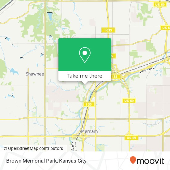 Brown Memorial Park map