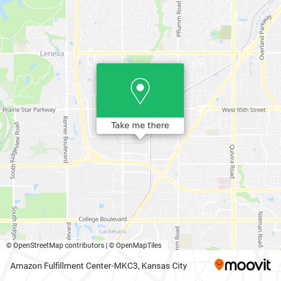 Mapa de Amazon Fulfillment Center-MKC3