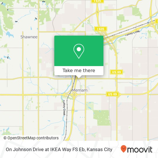 On Johnson Drive at IKEA Way FS Eb map