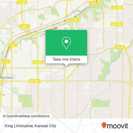 Mapa de King Limousine