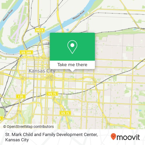 St. Mark Child and Family Development Center map