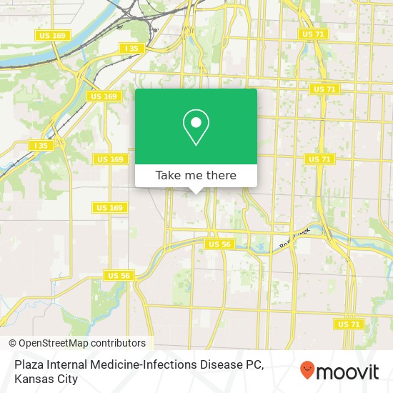 Plaza Internal Medicine-Infections Disease PC map