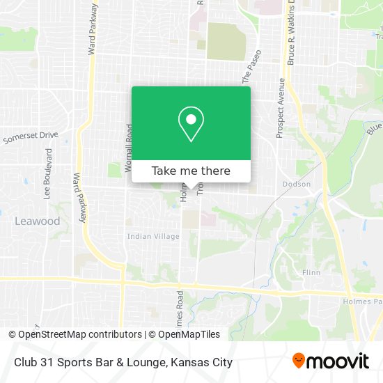 Club 31 Sports Bar & Lounge map