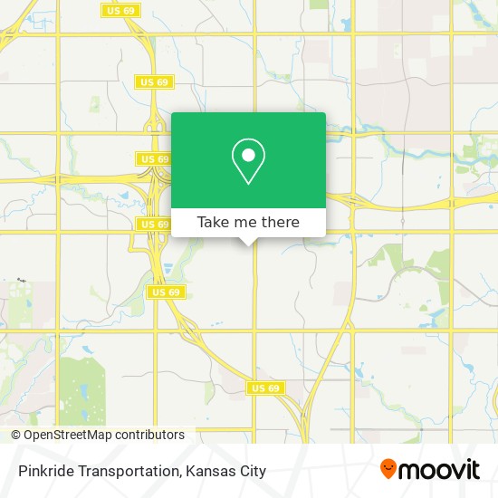 Pinkride Transportation map