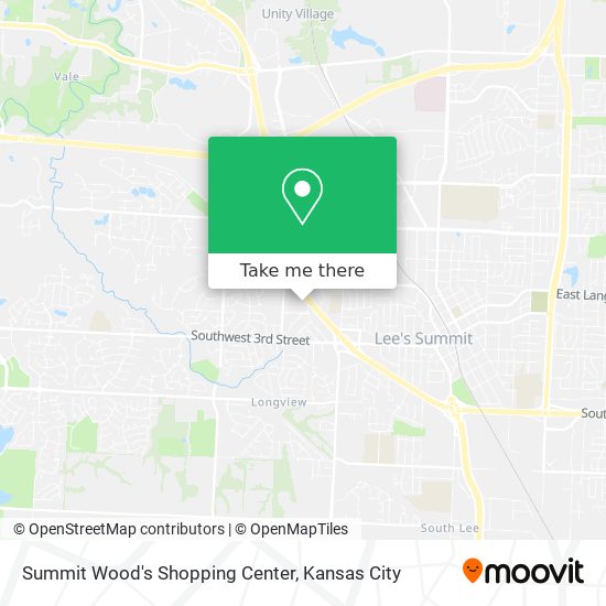 Mapa de Summit Wood's Shopping Center