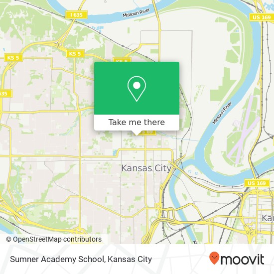 Mapa de Sumner Academy School