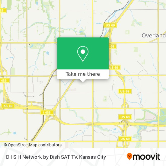 D I S H Network by Dish SAT TV map