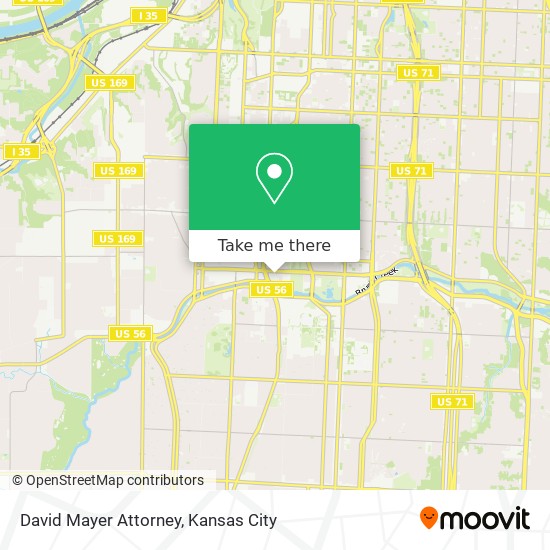 David Mayer Attorney map