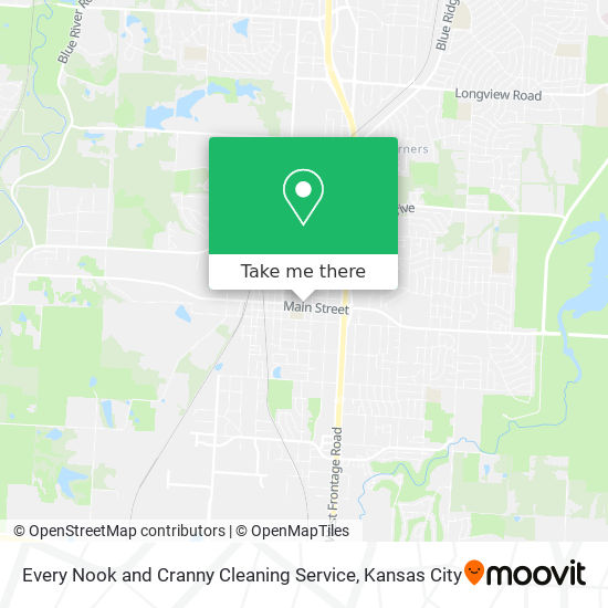 Every Nook and Cranny Cleaning Service map