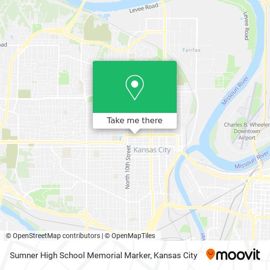 Sumner High School Memorial Marker map