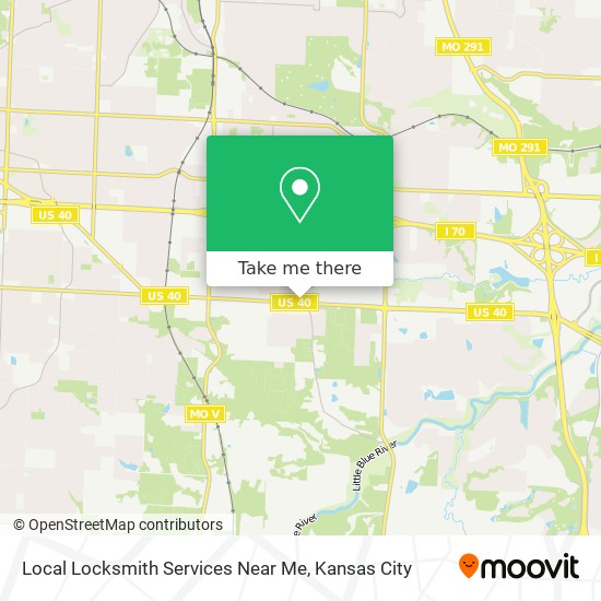 Mapa de Local Locksmith Services Near Me