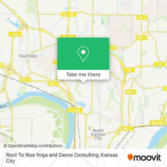 Root To Rise Yoga and Dance Consulting map