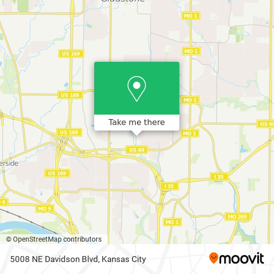 5008 NE Davidson Blvd map