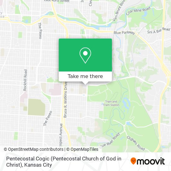 Pentecostal Cogic (Pentecostal Church of God in Christ) map