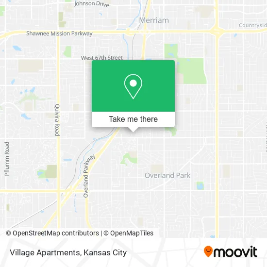 Village Apartments map