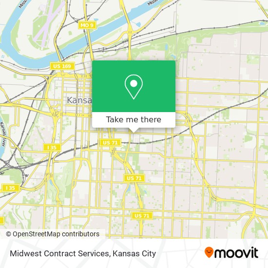 Midwest Contract Services map