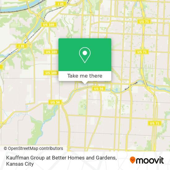 Mapa de Kauffman Group at Better Homes and Gardens