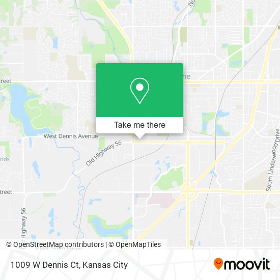 1009 W Dennis Ct map