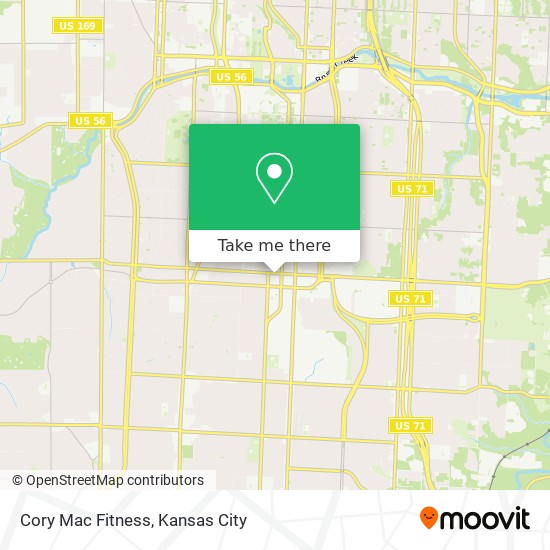 Cory Mac Fitness map