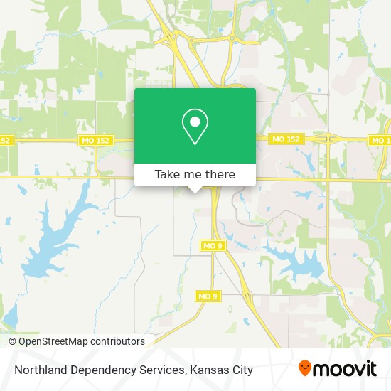 Northland Dependency Services map