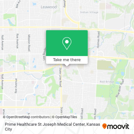 Mapa de Prime Healthcare St Joseph Medical Center