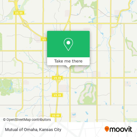 Mutual of Omaha map