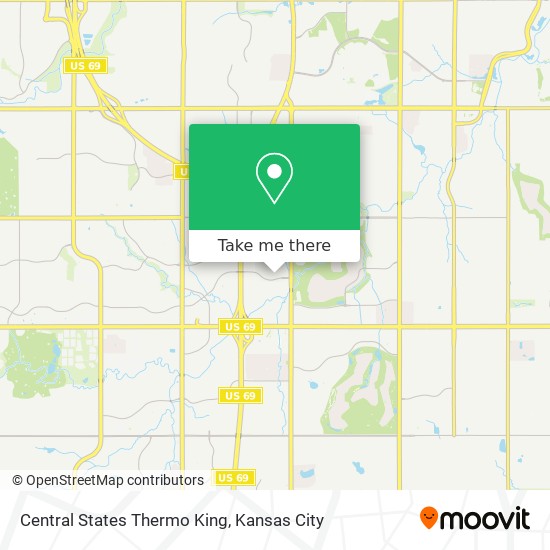 Central States Thermo King map