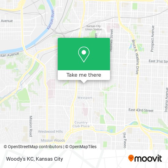 Mapa de Woody's KC