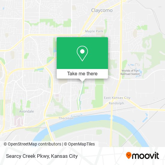 Searcy Creek Pkwy map