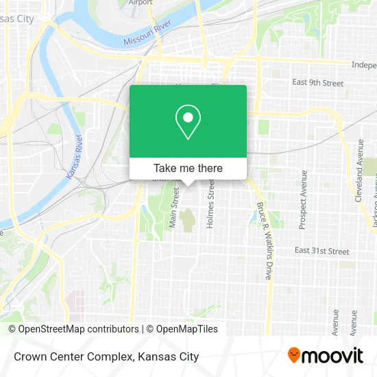 Crown Center Complex map