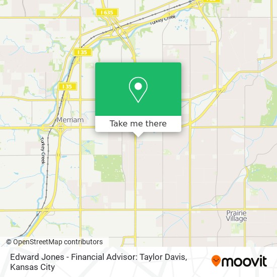 Mapa de Edward Jones - Financial Advisor: Taylor Davis