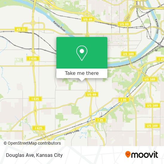 Mapa de Douglas Ave