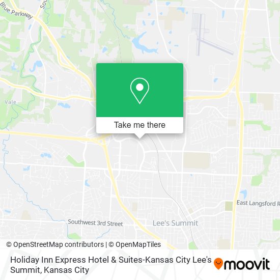 Holiday Inn Express Hotel & Suites-Kansas City Lee's Summit map