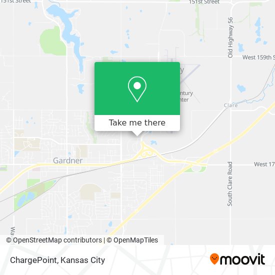 ChargePoint map