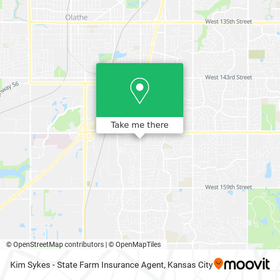 Kim Sykes - State Farm Insurance Agent map