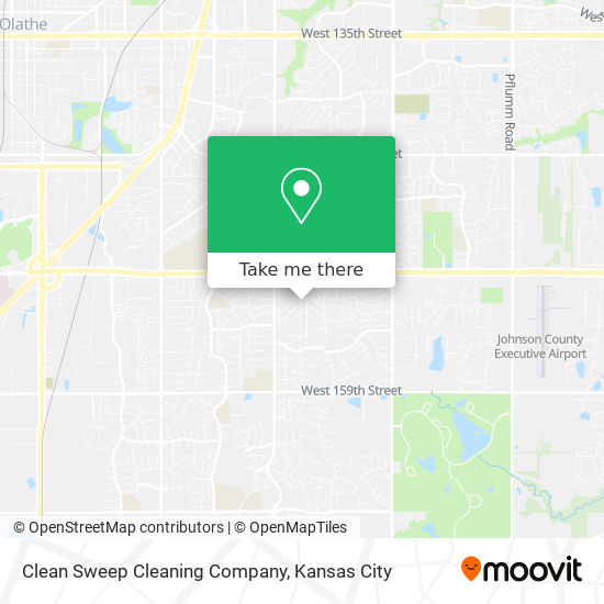 Clean Sweep Cleaning Company map