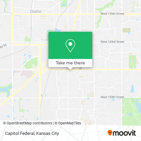 Capitol Federal map