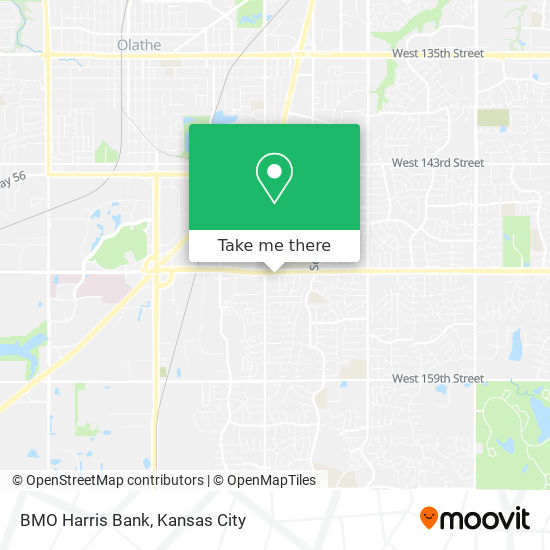 BMO Harris Bank map