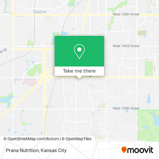 Prana Nutrition map