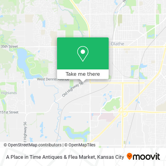 Mapa de A Place in Time Antiques & Flea Market