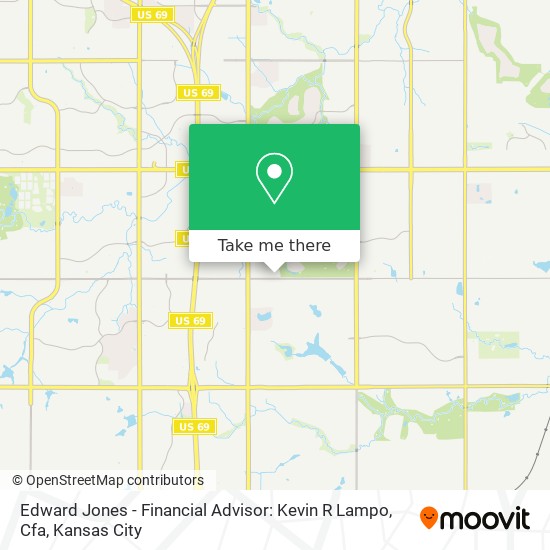 Edward Jones - Financial Advisor: Kevin R Lampo, Cfa map
