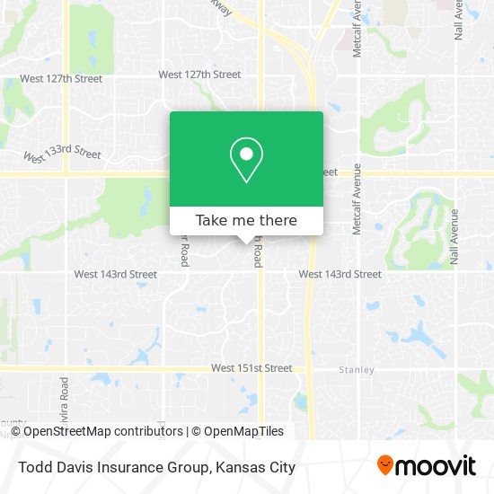 Todd Davis Insurance Group map
