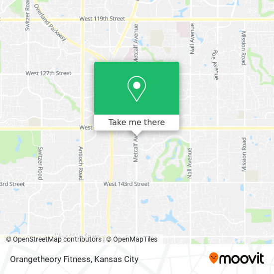 Orangetheory Fitness map