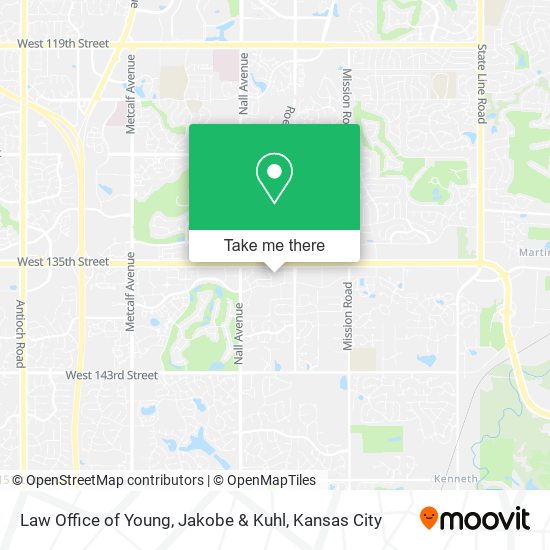 Mapa de Law Office of Young, Jakobe & Kuhl