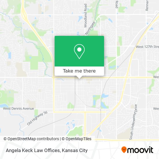 Angela Keck Law Offices map