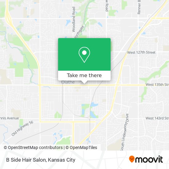 How to get to B Side Hair Salon in Olathe by Bus?